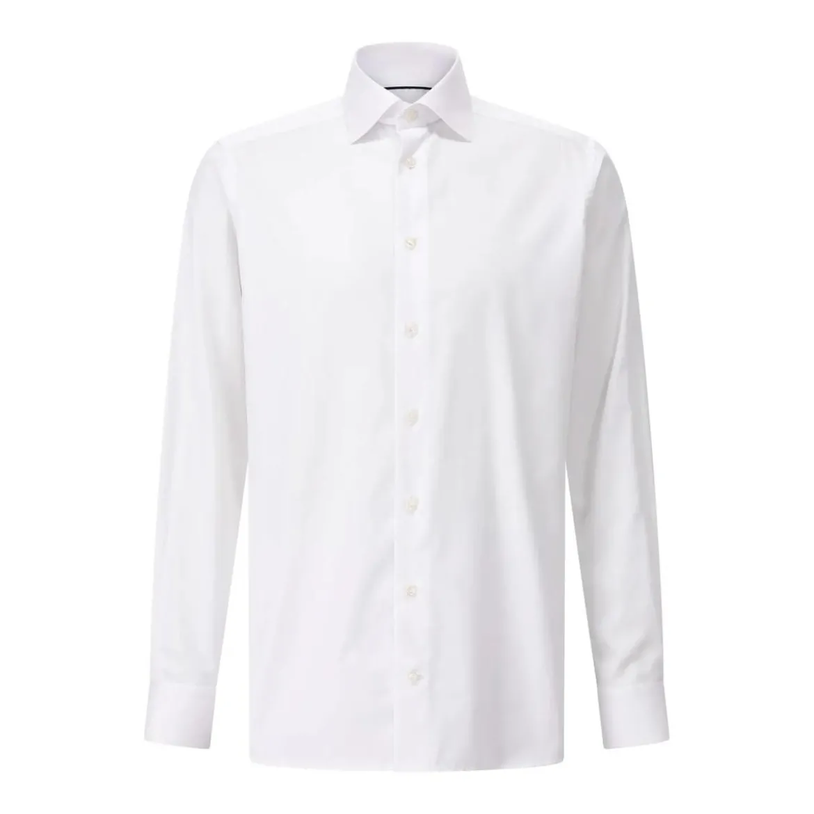Eton Contemporary-Fit Twillhemd Weiß Hemd