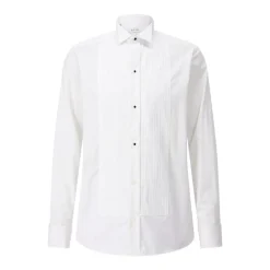 Eton Contemporary-Fit Twillhemd mit Wing-Kragen Weiß Hemd
