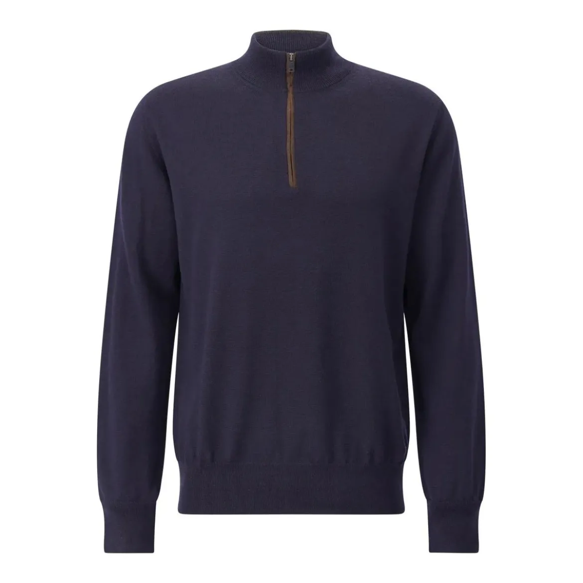 Eton Troyer aus Wolle Dunkelblau Pullover