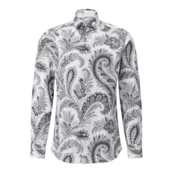 Etro Hemd mit Paisley-Muster grau Hemd
