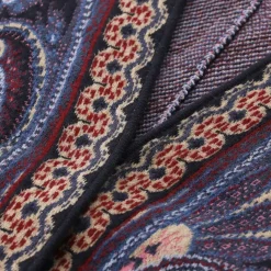 Etro Lange Strickjacke mit Gürtel mehrfarbig Strickjacke