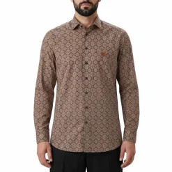Etro Regular-Fit Hemd braun Hemd