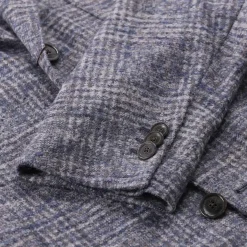 Etro Sakko aus Alpaka-Mix blau Anzugjacke
