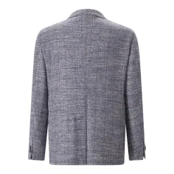 Etro Sakko aus Alpaka-Mix blau Anzugjacke