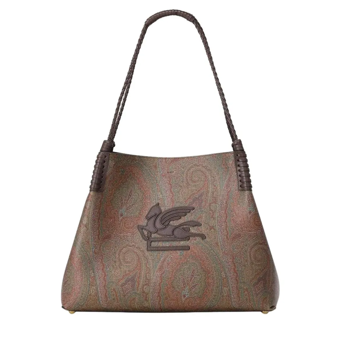 Etro Shopper mit Muster braun Shopper