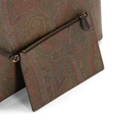 Etro Shopper mit Muster braun Shopper