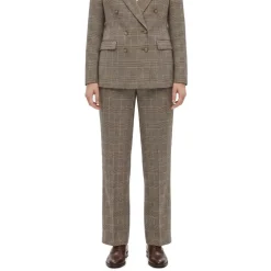 Etro Stoffhose aus Wolle beige Stoffhose