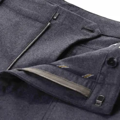 Etro Stoffhose mit Seitentaschen braun Stoffhose