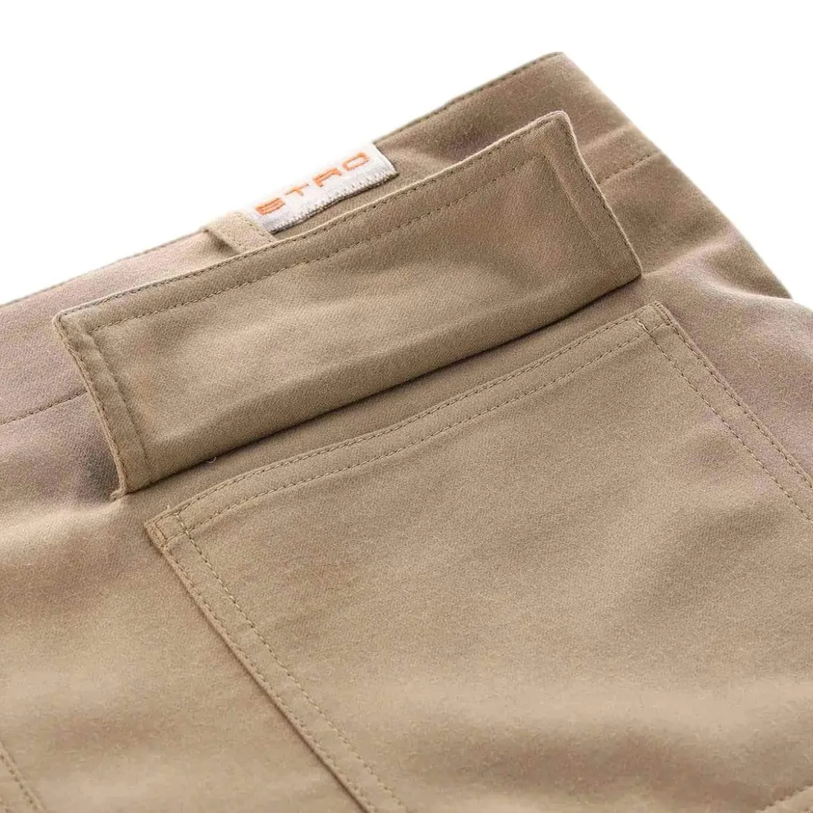 Etro Stoffhose mit Seitentaschen braun Stoffhose