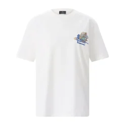 Etro T-Shirt aus Baumwolle weiß T-Shirt