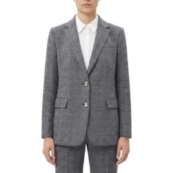 Fabiana Filippi Blazer aus Wolle blau Blazer