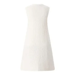 Fabiana Filippi Minikleid aus Baumwollmix weiß Minikleid