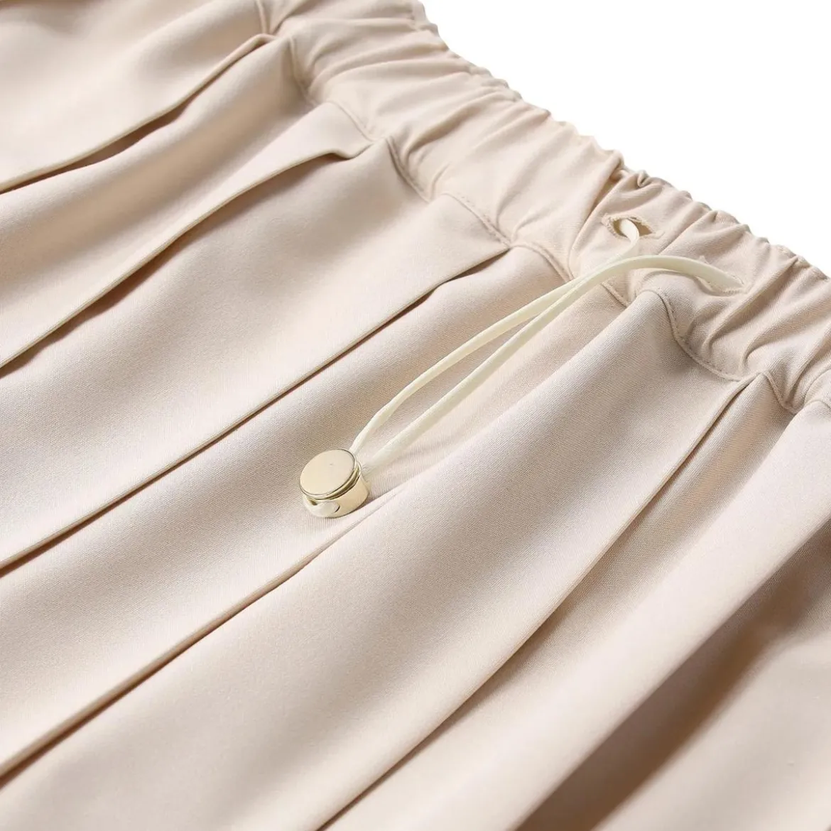 Fabiana Filippi Plissierter Midirock beige Midirock