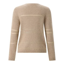 Fabiana Filippi Pullover aus Woll-Mix beige Pullover