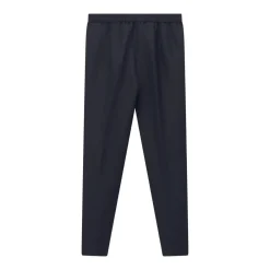 Fabiana Filippi Stoffhose aus Leinenmix dunkelblau Stoffhose