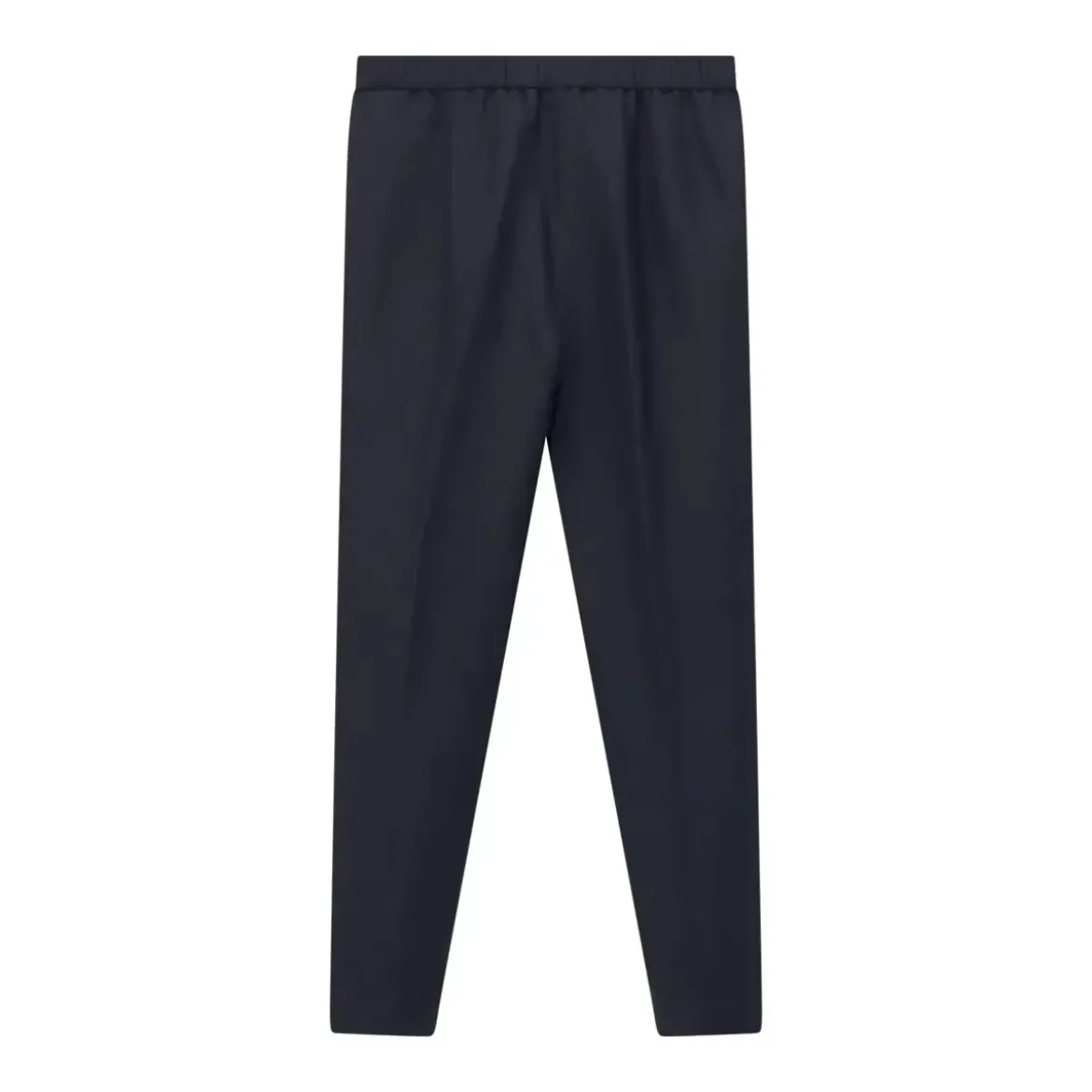 Fabiana Filippi Stoffhose aus Leinenmix dunkelblau Stoffhose