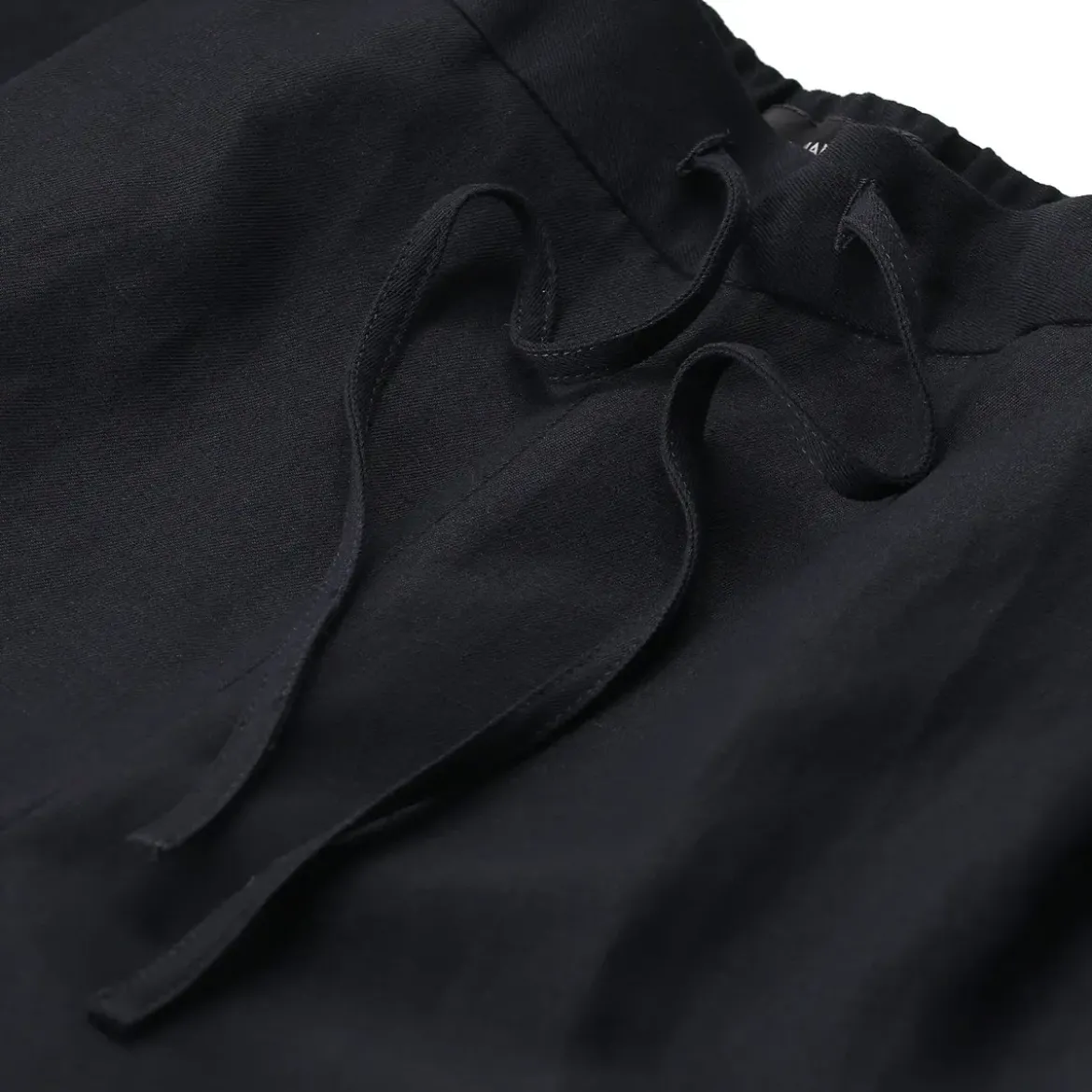 Fabiana Filippi Stoffhose aus Leinenmix dunkelblau Stoffhose