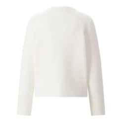 Fabiana Filippi Strickjacke aus Merinowolle weiß Strickjacke