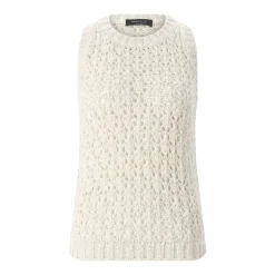 Fabiana Filippi Top aus Baumwollmix weiß Top