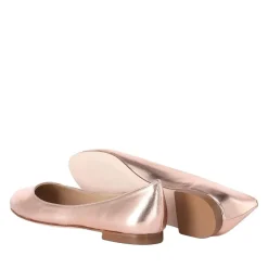 Fabio Rusconi Ballerinas Cuoio aus Leder pink Schnürschuhe