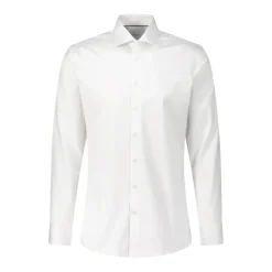 fakts Slim-Fit Hemd aus Baumwolle weiß Hemd
