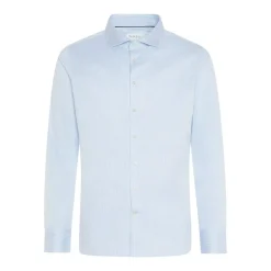 fakts Slim Fit Hemd mit Streifenmuster blau Hemd