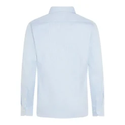 fakts Slim Fit Hemd mit Streifenmuster blau Hemd