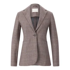 fashion Blazer aus Baumwoll-Mix braun Blazer