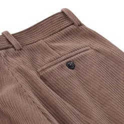 fashion Cordhose aus Baumwoll-Mix braun Cordhose