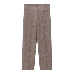 fashion Stoffhose aus Baumwoll-Mix braun Stoffhose