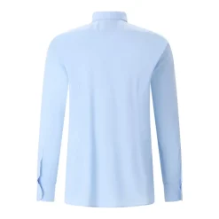 Fedeli Hemd aus Baumwolle blau Hemd