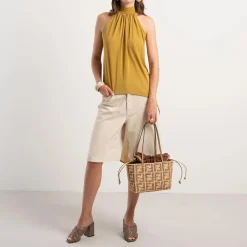 Fendi ShoppingRoll Paglia Bag Shopper