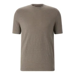 FILIPPO DE LAURENTIIS T-Shirt aus Leinenmix rot T-Shirt