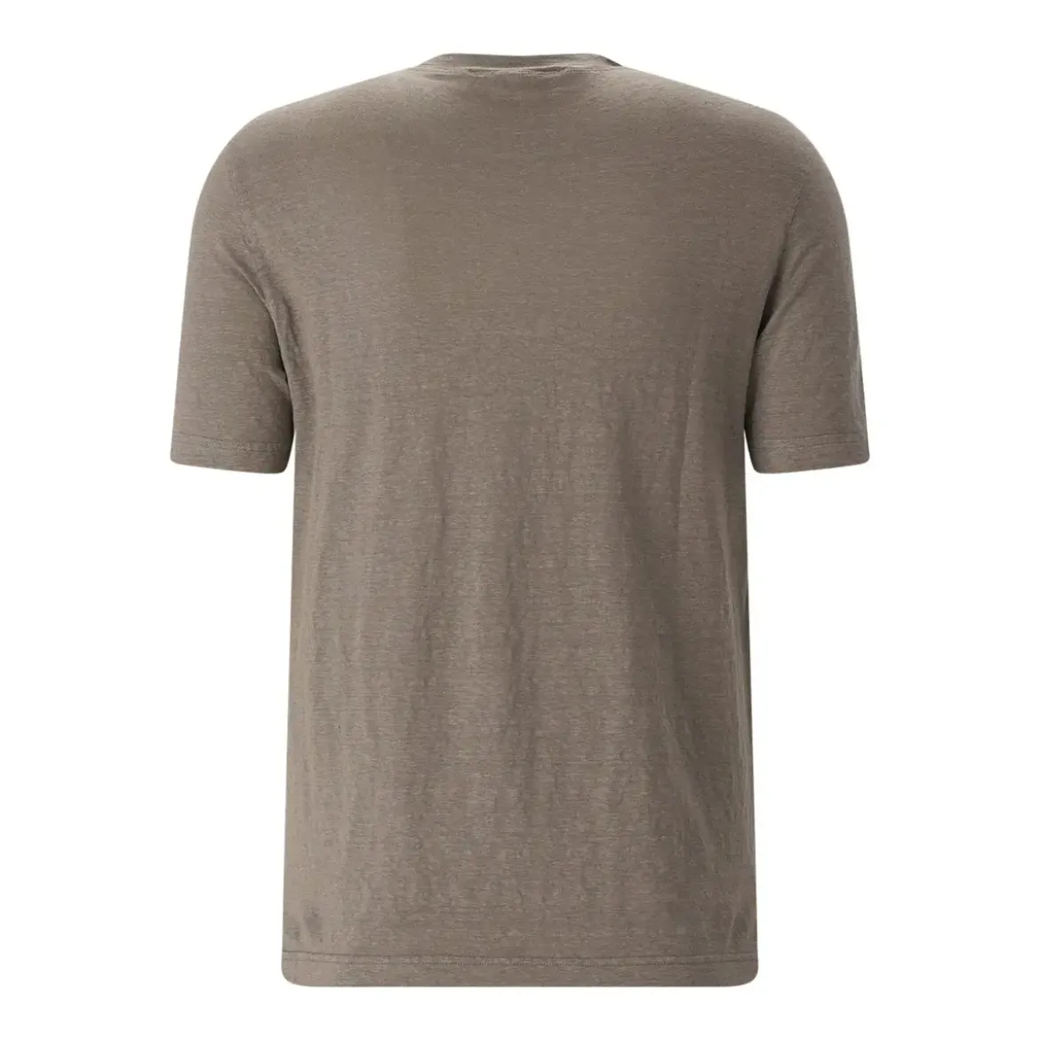 FILIPPO DE LAURENTIIS T-Shirt aus Leinenmix rot T-Shirt