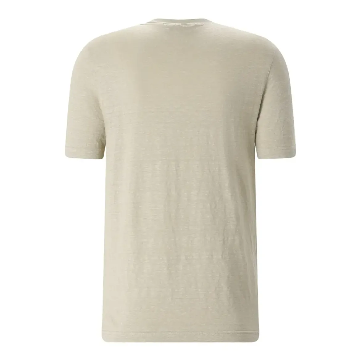 FILIPPO DE LAURENTIIS T-Shirt aus Leinenmix rot T-Shirt