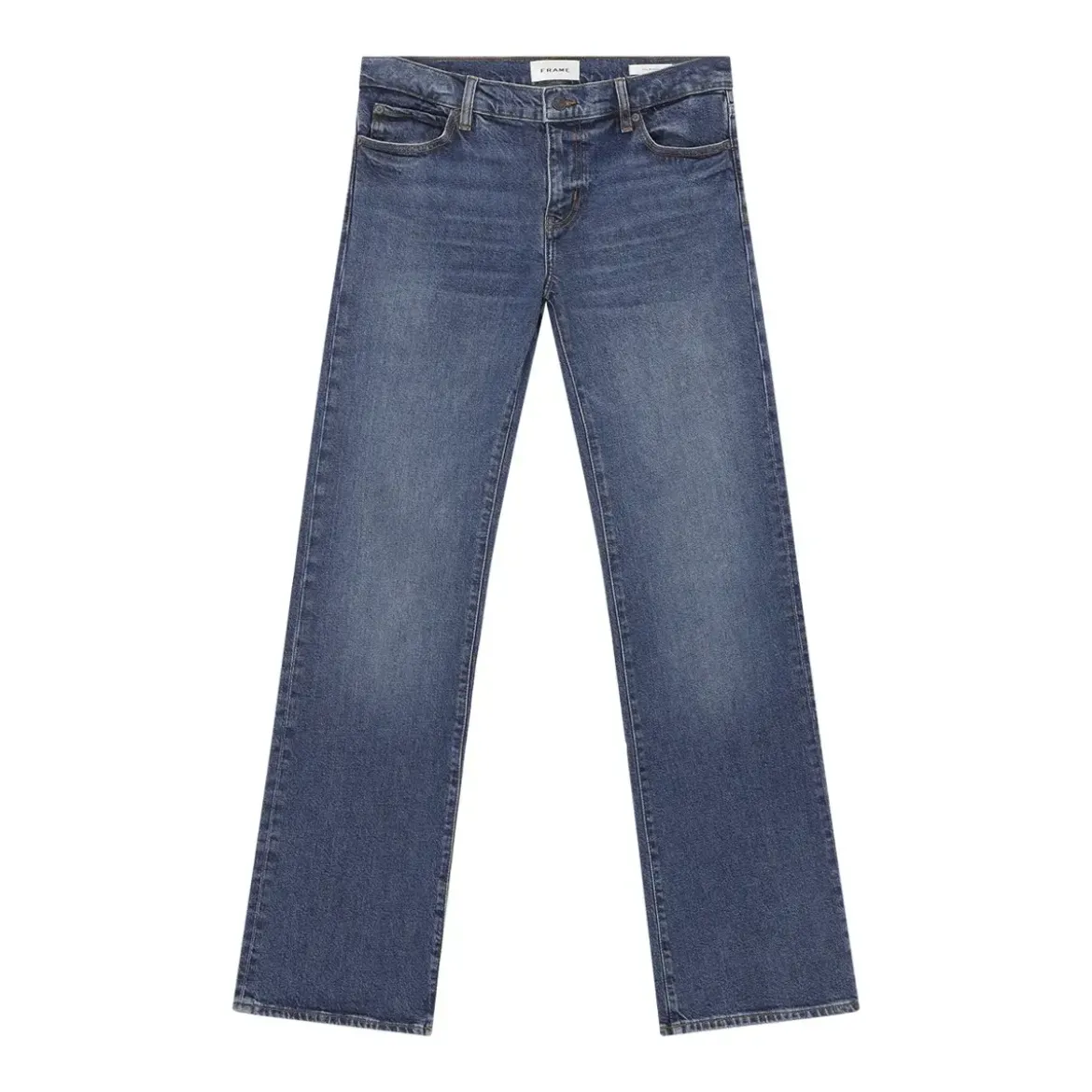 FRAME Bootcut Jeans The Rodeo blau Bootcut-Jeans