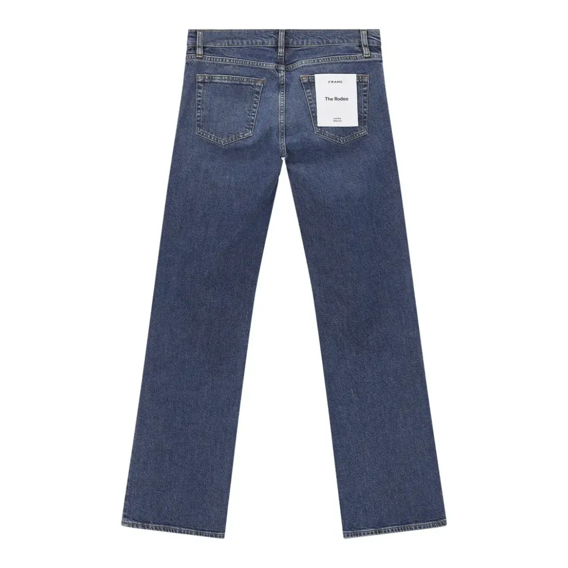 FRAME Bootcut Jeans The Rodeo blau Bootcut-Jeans