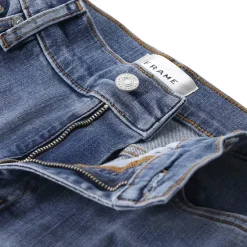 FRAME Jeans Le Slim Palazzo Long blau Wide Leg Jeans