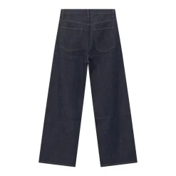 FRAME Jeans The Off Duty Drawstring blau Wide Leg Jeans