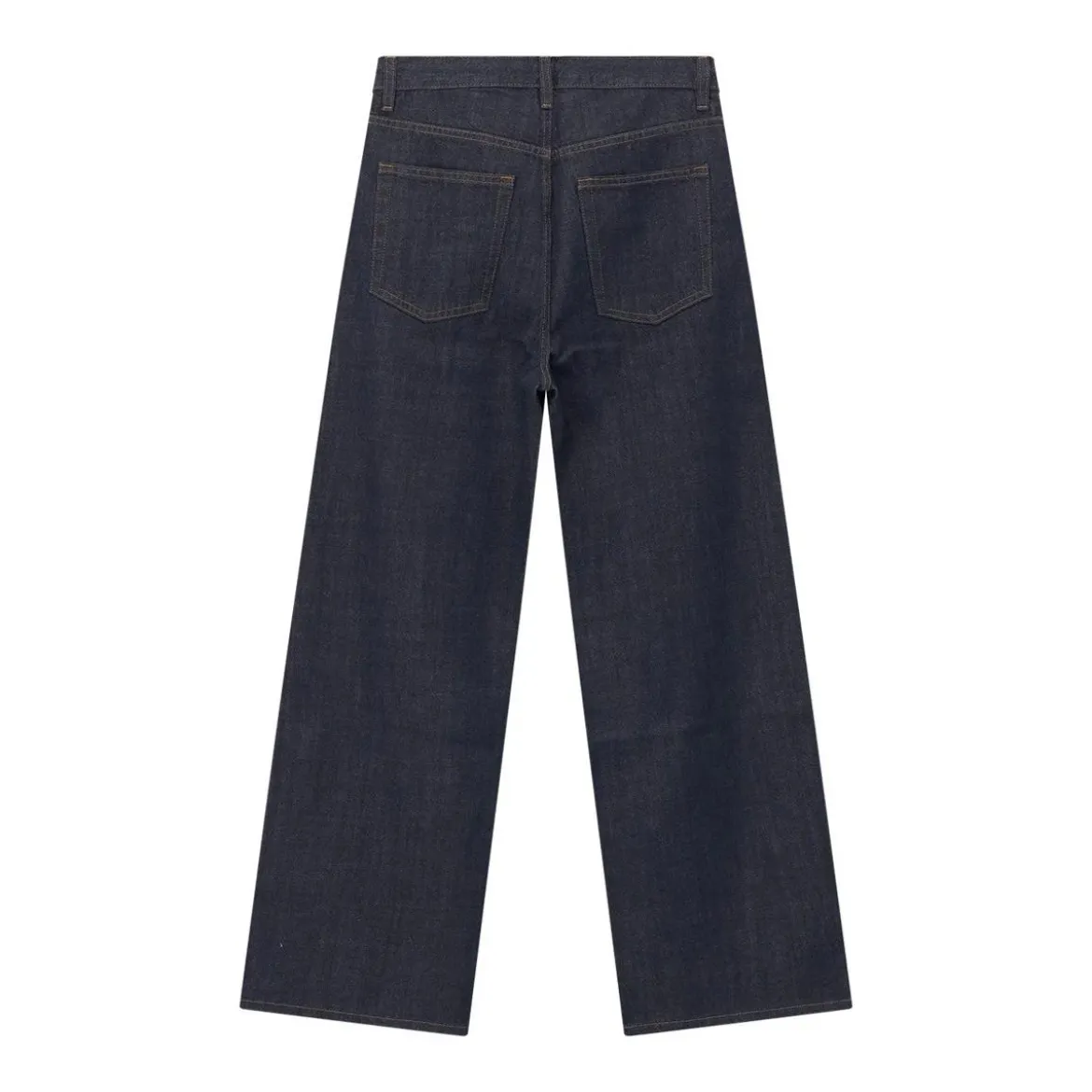 FRAME Jeans The Off Duty Drawstring blau Wide Leg Jeans