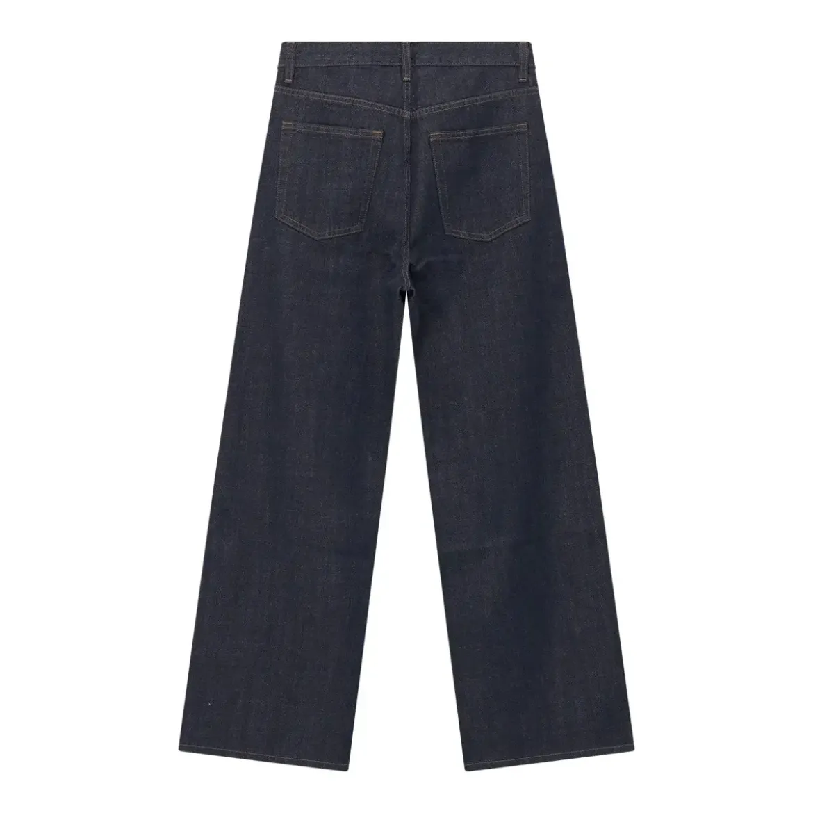 FRAME Jeans The Off Duty Drawstring blau Wide Leg Jeans