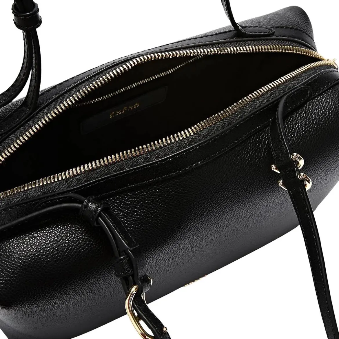 Furla Furla Double M Boston Bag Nero Schultertasche