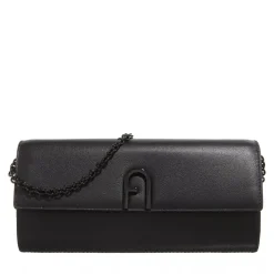 Furla Furla Flow Mini Crossbody Clutch Nero Crossbody Bag