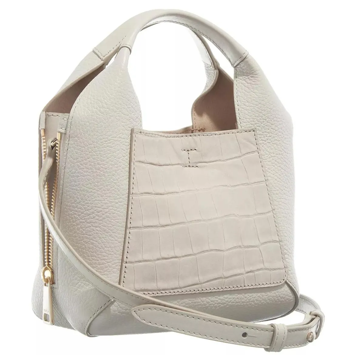 Furla Furla Gilda Mini Tote Perla E Crossbody Bag