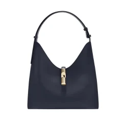 Furla Furla Goccia M Hobo Ink Blue Hobo Bag