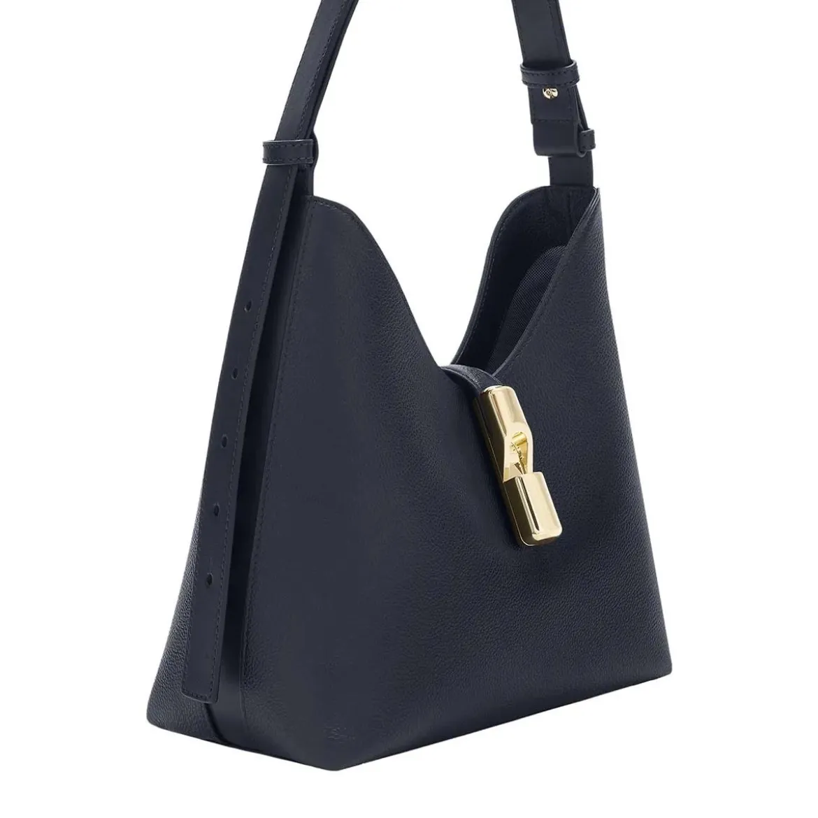 Furla Furla Goccia S Hobo Ink Blue Hobo Bag
