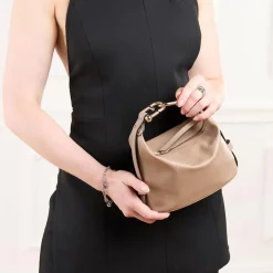 Furla Furla Nuvola Mini Handbag W/St Greige Crossbody Bag