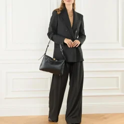 Furla Furla Sfera Soft M Shoulder Bag Nero Schultertasche