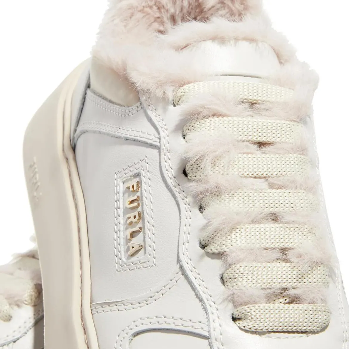 Furla Furlasport Lace-Up Sneaker T.30 Marshmallow+Lamb Low-Top-Sneaker