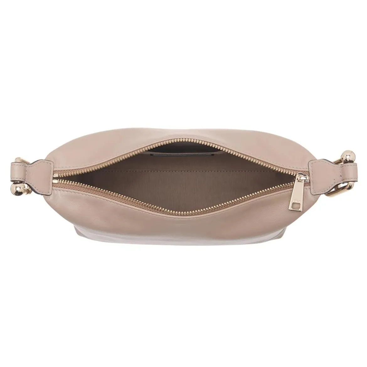 Furla Furla Tonie Mini Hobo Greige Hobo Bag